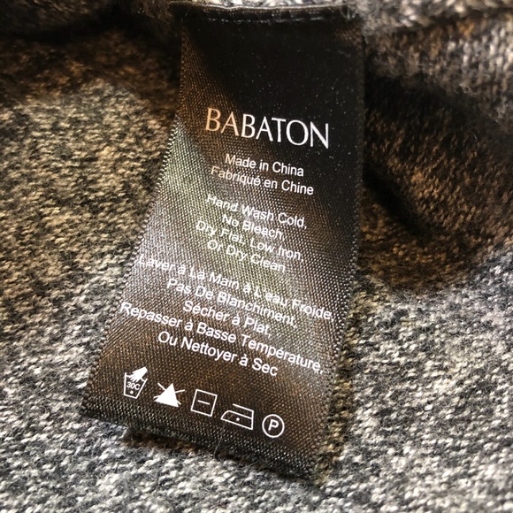 Aritzia Babaton Erin V-Neck Tunic Grey Heather XS - Picture 5 of 8